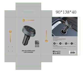 MOREBEST C60CCA 66W Car charger