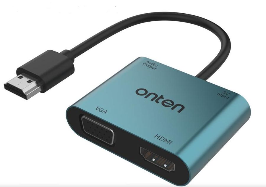 ONTEN OTN-5166HV 4-in-1 HDMI to HDMI+VGA with Audio