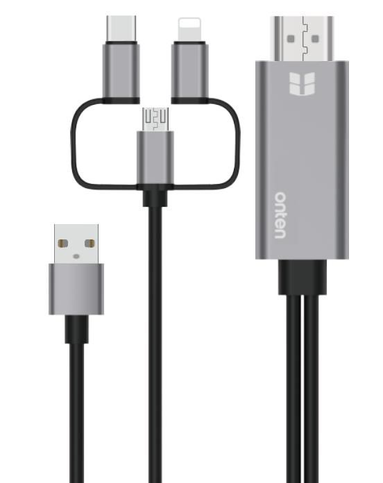 ONTEN OTN-7537A +USB-C31 cable 1.8