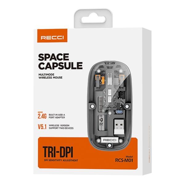 RECCI RCS-M01 Space capsule wireless mouse