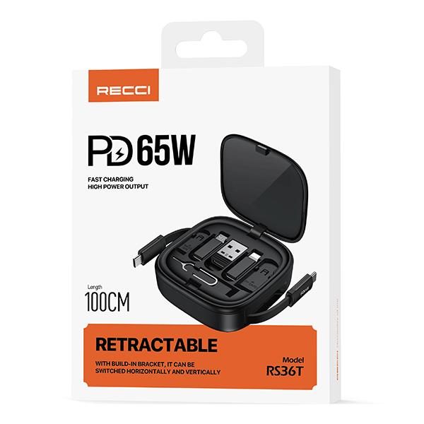 RECCI RS36T 5-in-1 PD65W fast charge