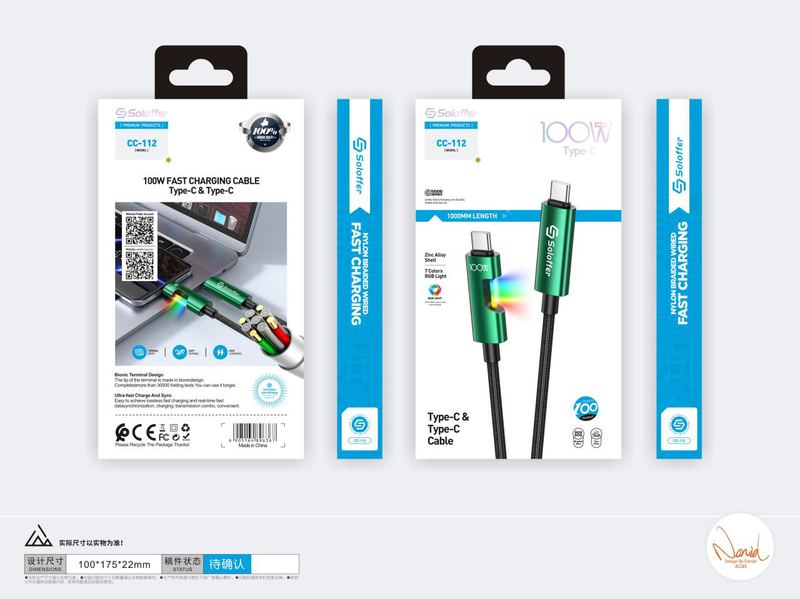 SOLOFFER CC-112 USB data cable