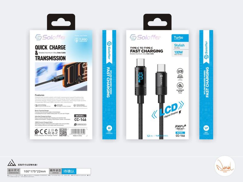 SOLOFFER CC146 USB data cable
