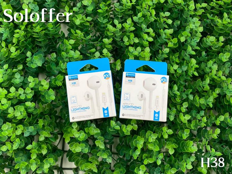 SOLOFFER H38 (lightning) Wired earphones