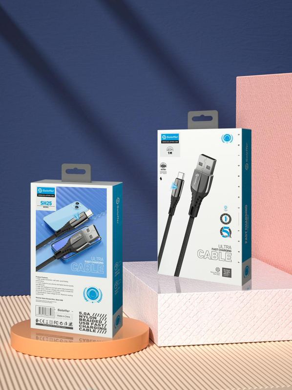SOLOFFER SH25 V8 USB data cable