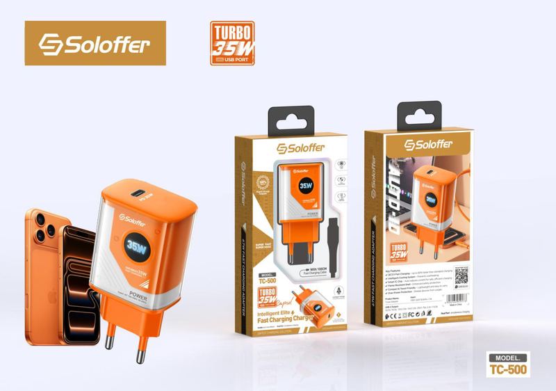 SOLOFFER TC-500 C-C Wall charger