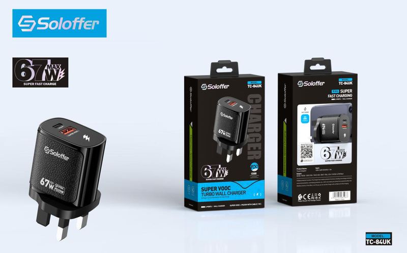 SOLOFFER Tc-84 micro Wall charger