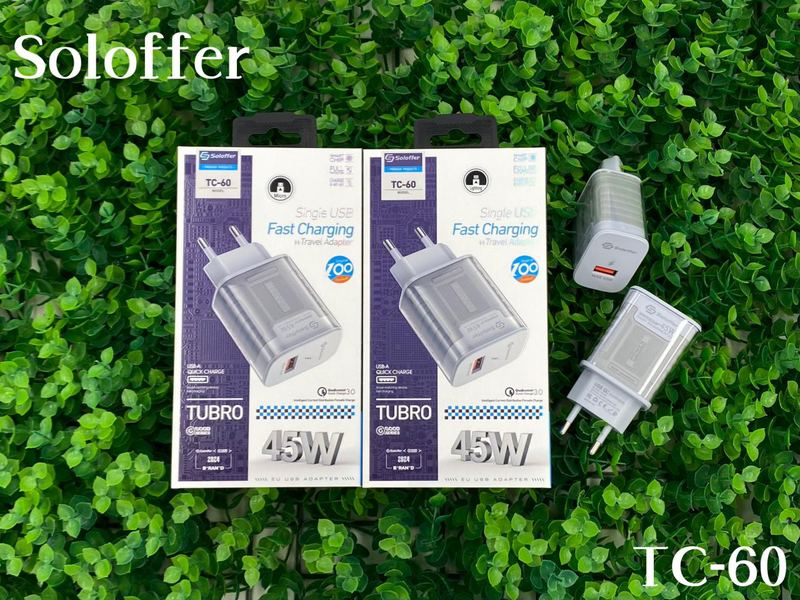 SOLOFFER TC60 IPH Wall charger