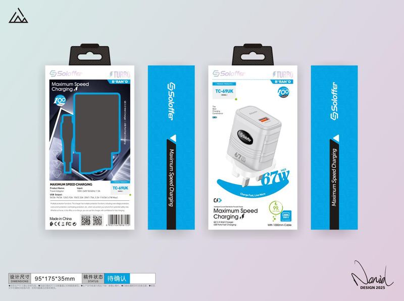 SOLOFFER TC69 TPC Wall charger