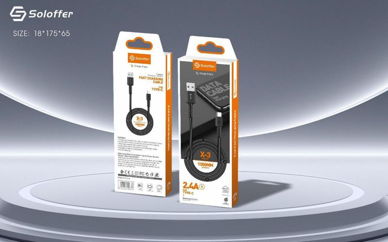 SOLOFFER X-3 TC USB data cable